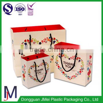 Company supplier factory handle paper packaging shopping bag gift bags