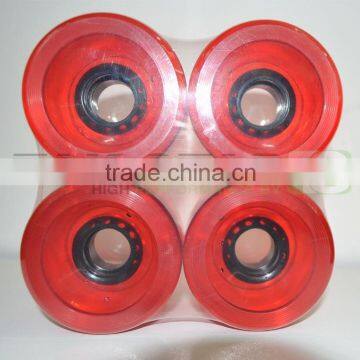 70x51mm 80% rebound 80A longboard skateboard wheels
