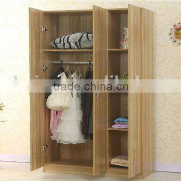 simple design wood furniture wardrobe for South America market