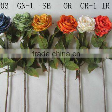 Artificial Large Rose Autumn Effect YL515A photo-1