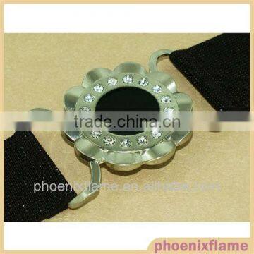 Belt and belt buckles with rhinestone