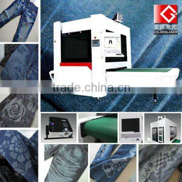 High Speed Laser Engraving Machine for Jeans