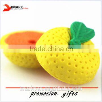 hot selling fruit and shaped vegetable funny pencil eraser