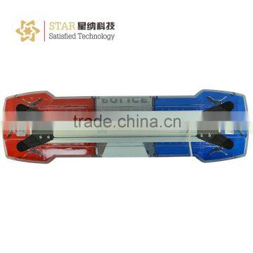 Police Led Warning Red and Blue Rotating Lightbar With Speaker photo-5