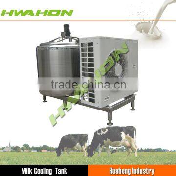 SUS304 Vertical Milk Cooling Tanks for Fresh Cow Farm, Sanitary Polishing