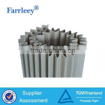 Air pleated filter cloth