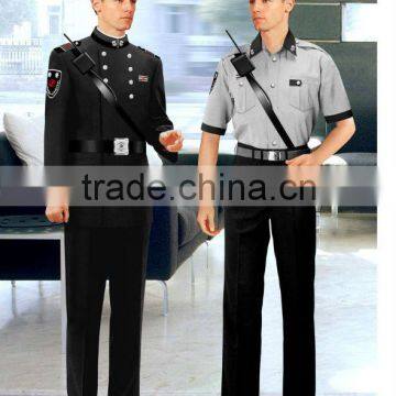 HOT selled TC made handsome public security guard uniform(OEM)