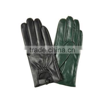 Fashion Lady Driving Sheepskin Leather Gloves photo-2
