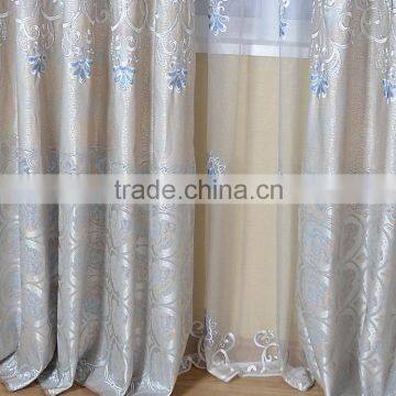 Indian Embroidered Curtain Fabric, Lace Embroidered Curtain Fabric, High Quality Embroidered Curtain photo-4