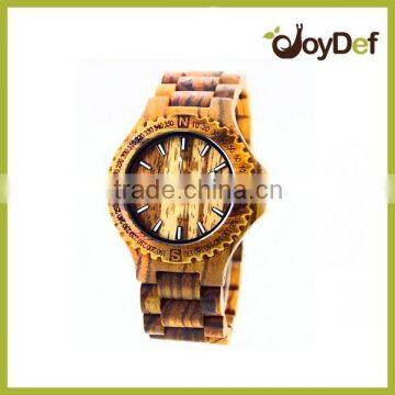 2015 new design china watch factory wholesale wooden watch men wristwatch