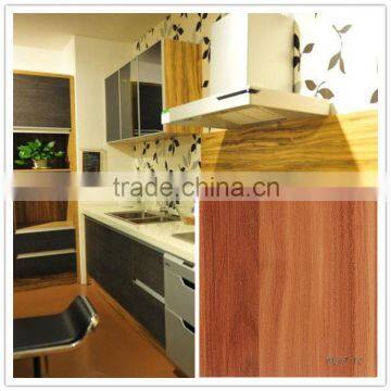 wood grain decorative pvc membrane foil for MDF doors