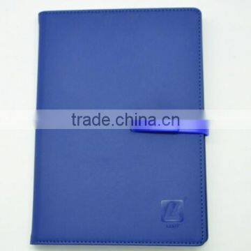 Zhengjiang China A5 pu leather USB notebook with logo