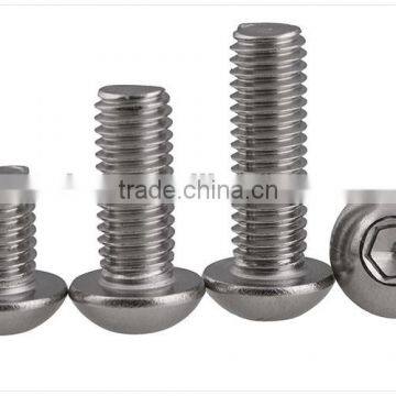 socket pan head mahine screw/stainless socket screw/stainless pan head machine screw