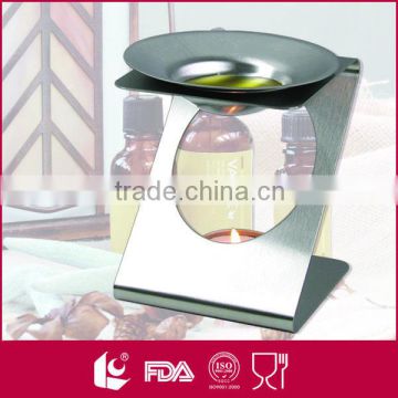 New design china wholesale stainless steel essential oil burner