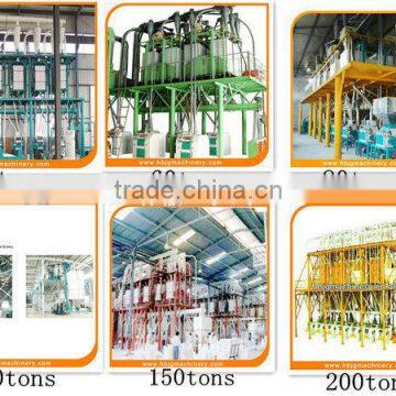 Low Price Maize Processing Plant,Corn Mill Flour Machine For Sale