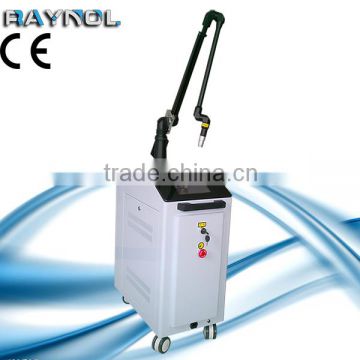 7 Mirror Articulated Arm 1064nm 532nm 1055nm Q Switched Nd YAG Tattoo Remover Laser