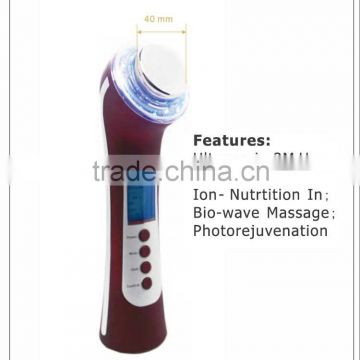 Home use ance removal ultrasonic skin massager beauty tool