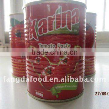 Tinned Tomato Paste 28-30%