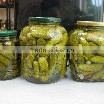 Best selling Vietnam Pickled Cucumbers in jar, Gherkins 6-9cm 1500ml