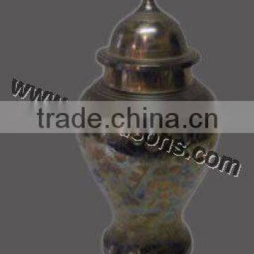 handmade decorative urn for sale | brass made urn | silver plated urn for hot water