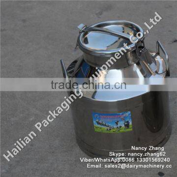 20 liter Stainless Steel Milk Barrel , Lockable Lid