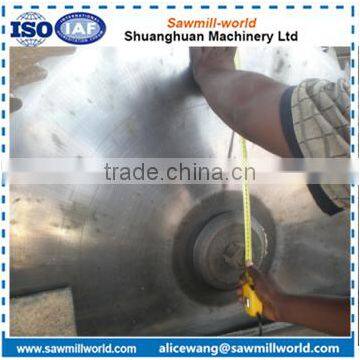 Shandong Shuanghuan Wood Sawmill Machine Wood Circular Sawing Blade Machine photo-3