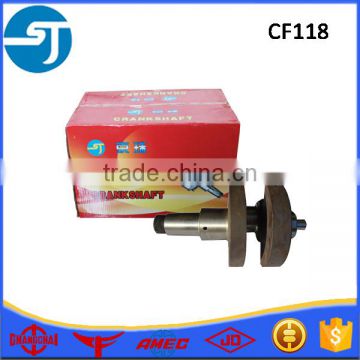 Changfa four stroke diesel engine spare parts CF118 crankshaft