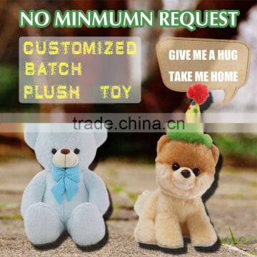 Promotional plush family monkey animal toy for baby gift