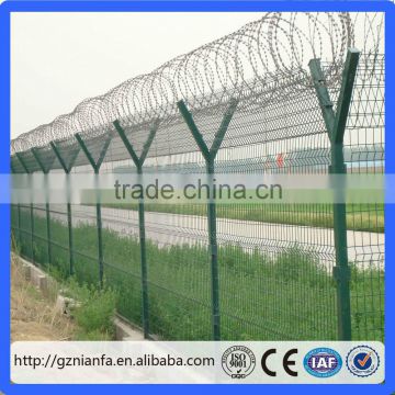 V-post galvanized fence /galvanized iron fence (Guangzhou factory )