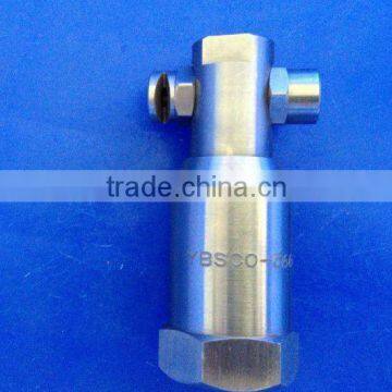 Tank rotary washing nozzle
