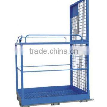 Mechanical Steel Forklift Attachment adjustable work platform