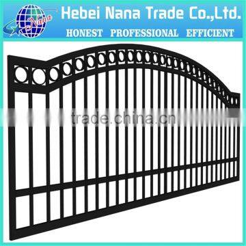 Metal Sliding Garden Gate