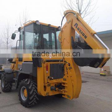 Agricultural 5ton 50HP 4x4 Compact Tractor With Loader and Backhoe photo-3