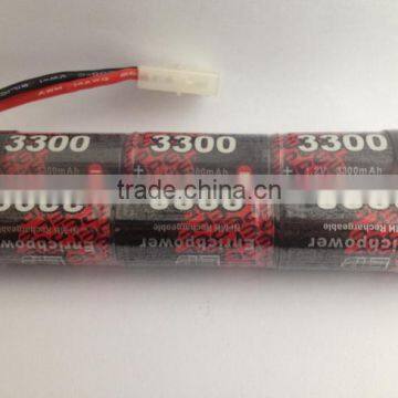 nimh sc 3300mah 7.2v rechargeable battery packs for rc car