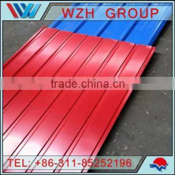 2016 Hot Selling Prepainted Zinc Corrugated Trapezoid Roofing Tile, Wall Sheet, Send to Turkmenistan, Dubai photo-5