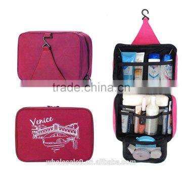 Portable Multi-functional Waterproof Hanging Toiletries Travel Make-up Wash Cosmetic Bags Storage Cases photo-5