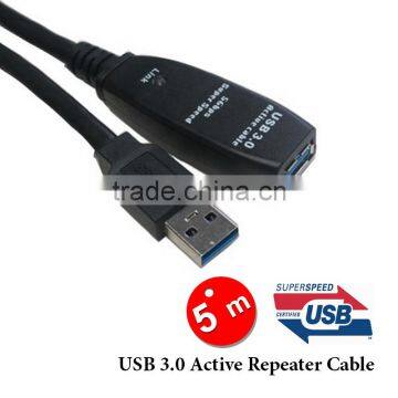 5m USB 3.0Repeater Extender USB 3.0 Repeater Extension Extender Cables Lead USB3.0 5Gbp speed 10m 15m 20m 30m 50m