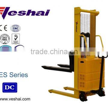 New !! CE 2ton semi electric pallet stacker VH-ES-200/16 for supper market