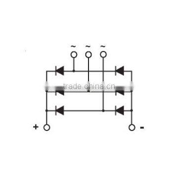 Three Phase 100amp Bridge Rectifier Diode photo-2