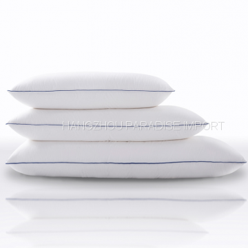 Different Sizes of White Pillows in Stitched With Piping for Hot Sale photo-2