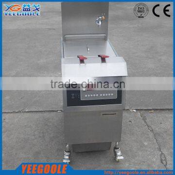 commercial gas temperature controlled fryer/potato chip fryer machine/ potato chips