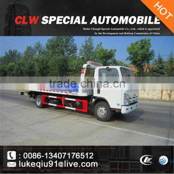 Manual Transmission Type flat tow truck for sale