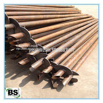 steel foundation helical piles with high performance