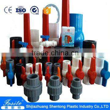 PVC Femal Thread Ball Valve 1/2" 3/4" 1" photo-6
