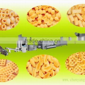 CYS-80 extruded potato chips processing line which use potato powder as raw materails