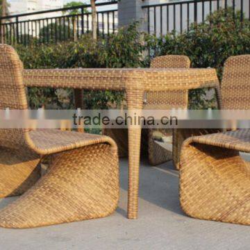 Synthetic Rattan Wicker Furniture Stylish Resturant Furniture photo-2