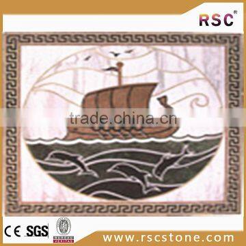 Construction materials marble floor tile for living room patterns