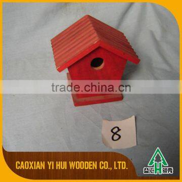 Christmas Wooden Bird House Feeder photo-4