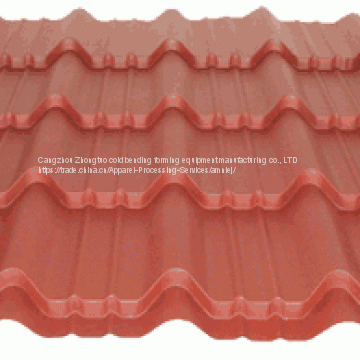 Glazed Tile Metal Roof Panel Making Machines photo-3