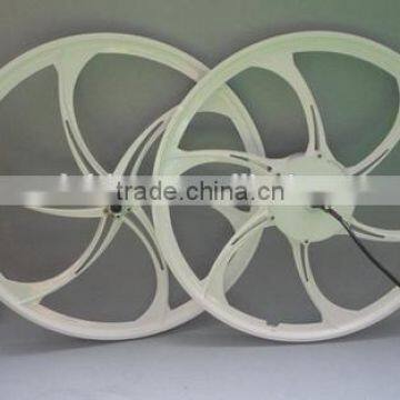 Lightest Strongest Magnesium Alloy Bike Wheel Can Fit Electric Motor photo-4